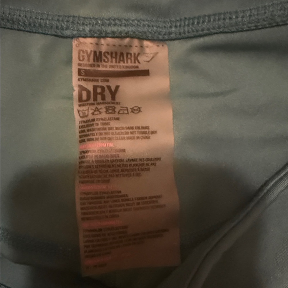 Gymshark Teal Leggings Small - Picture 8 of 8